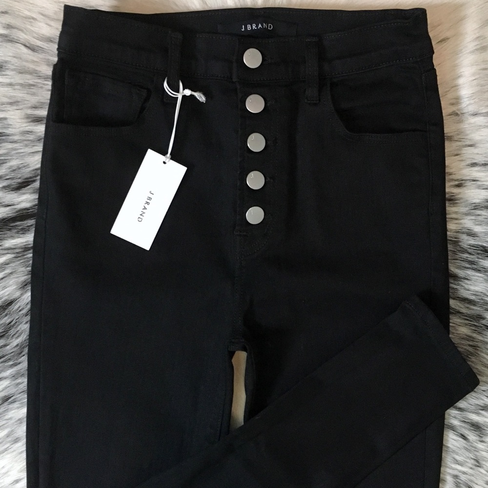 J Brand Lillie High Rise Photo Ready Skinny Sz 26 - image 4